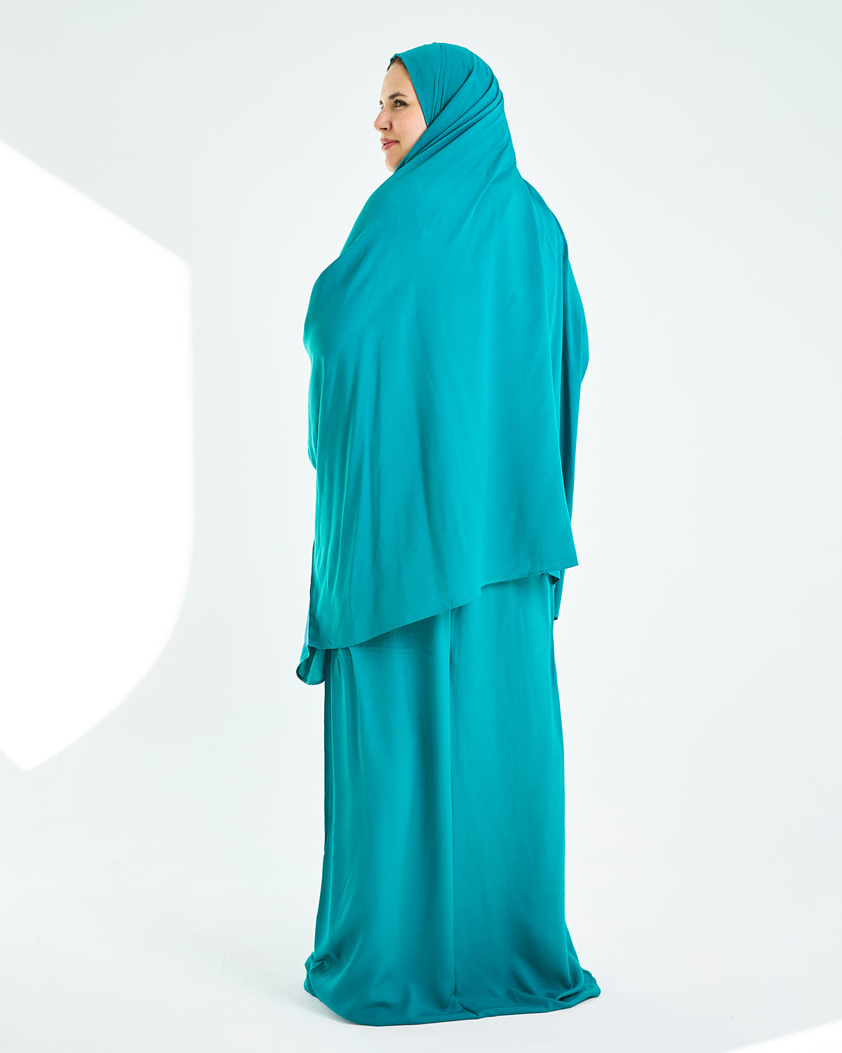 Bright Teal Two Pieces Essdal - Viscose Cotton