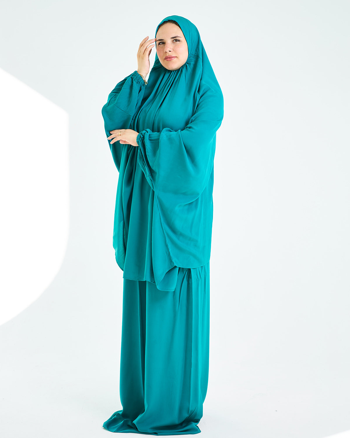 Bright Teal Two Pieces Essdal - Viscose Cotton