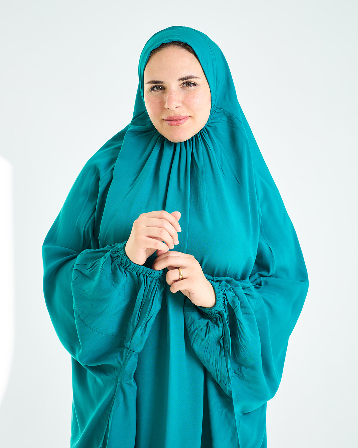 Bright Teal Two Pieces Essdal - Viscose Cotton