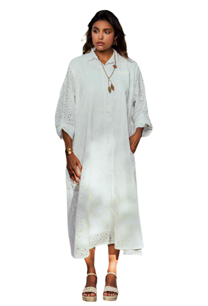 Apple Blossoms Rukama Dress