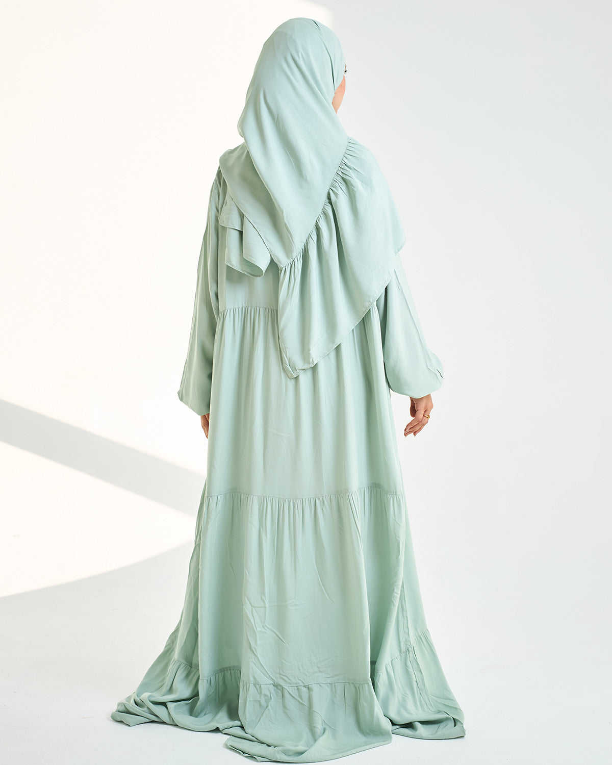 Baby Mint Dress Essdal-Viscose Cotton