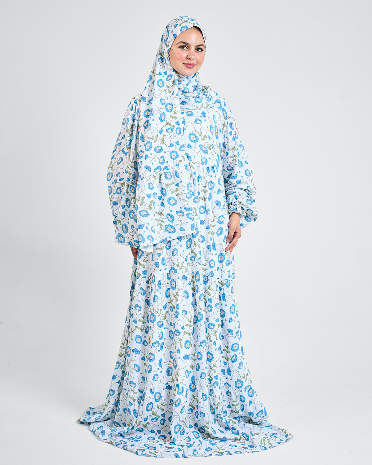 Italian Summer Dress Essdal - Viscose Cotton