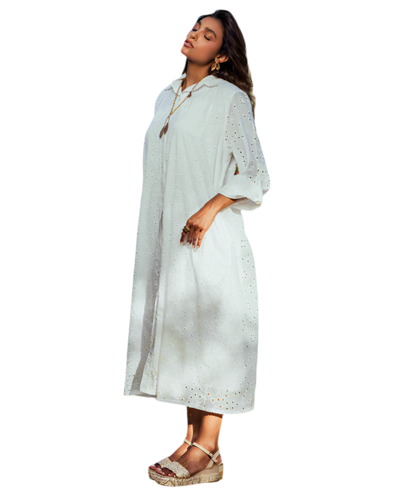 Apple Blossoms Rukama Dress