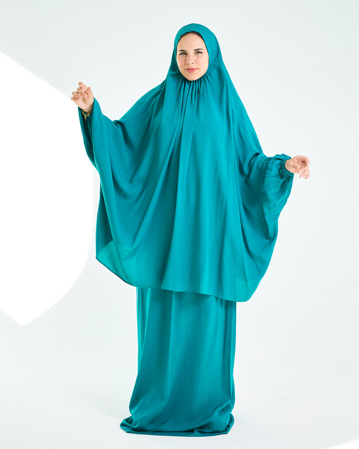 Bright Teal Two Pieces Essdal - Viscose Cotton