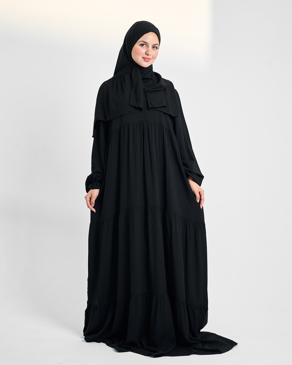 Black Dress Essdal-Viscose Cotton