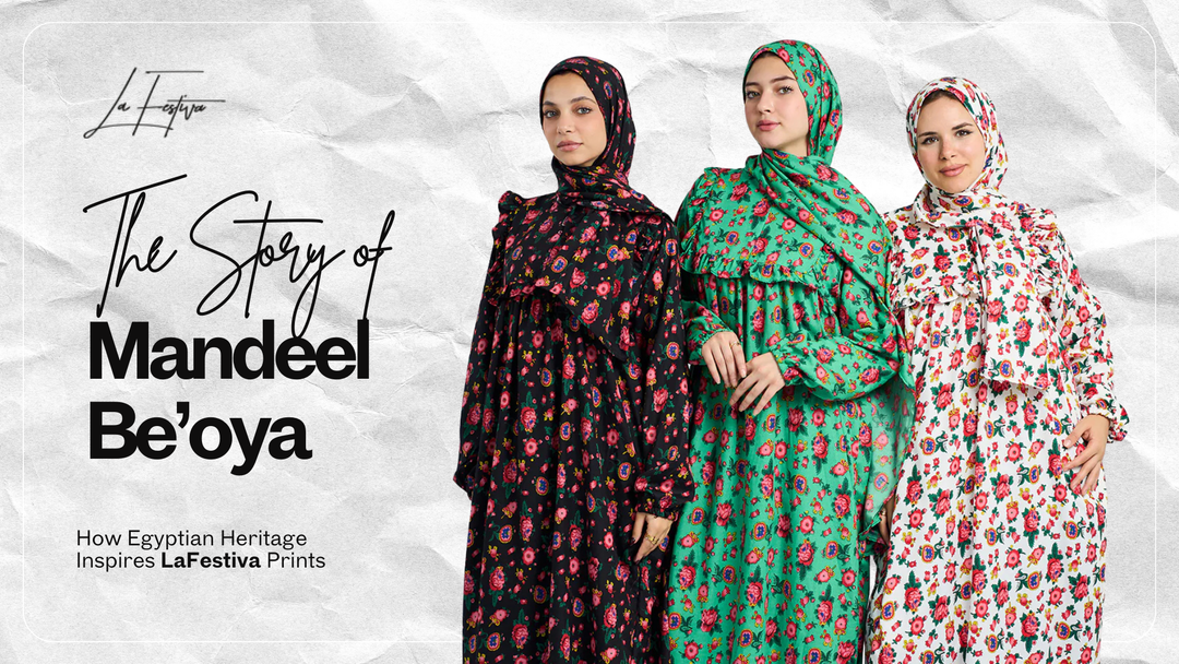 The Story of Mandeel Be’oya: How Egyptian Heritage Inspires laFestiva Prints