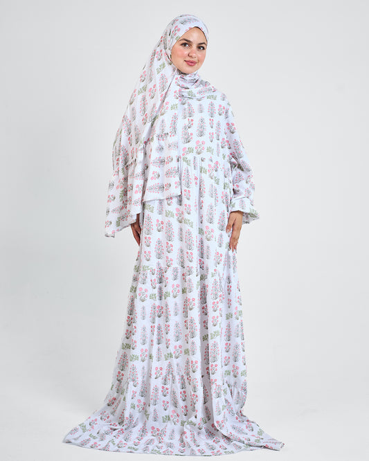Vintage Era Dress Essdal - Viscose Cotton