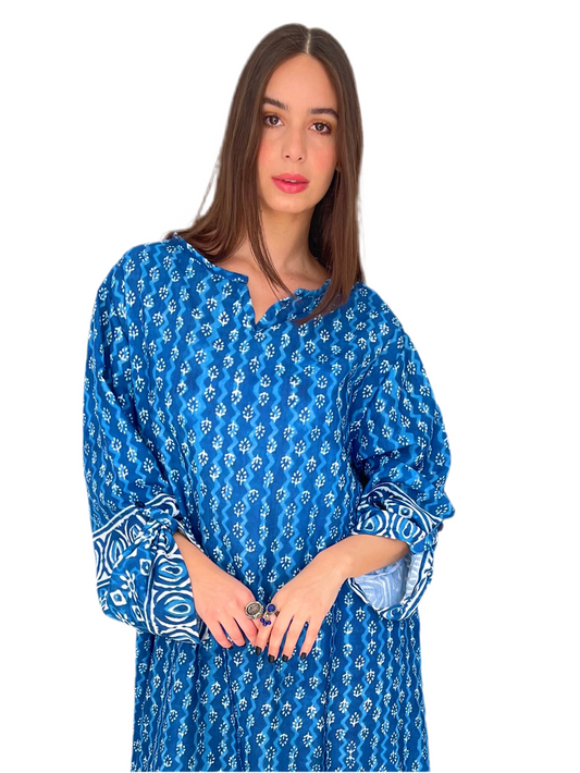 Blue Batik