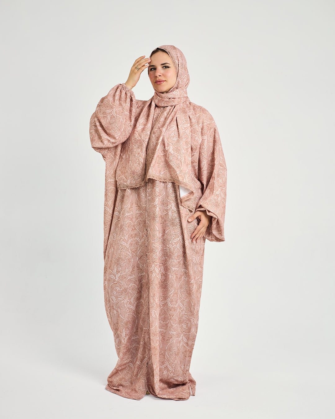 The Istanbul Turkish Abaya - Zip-Front Crepe