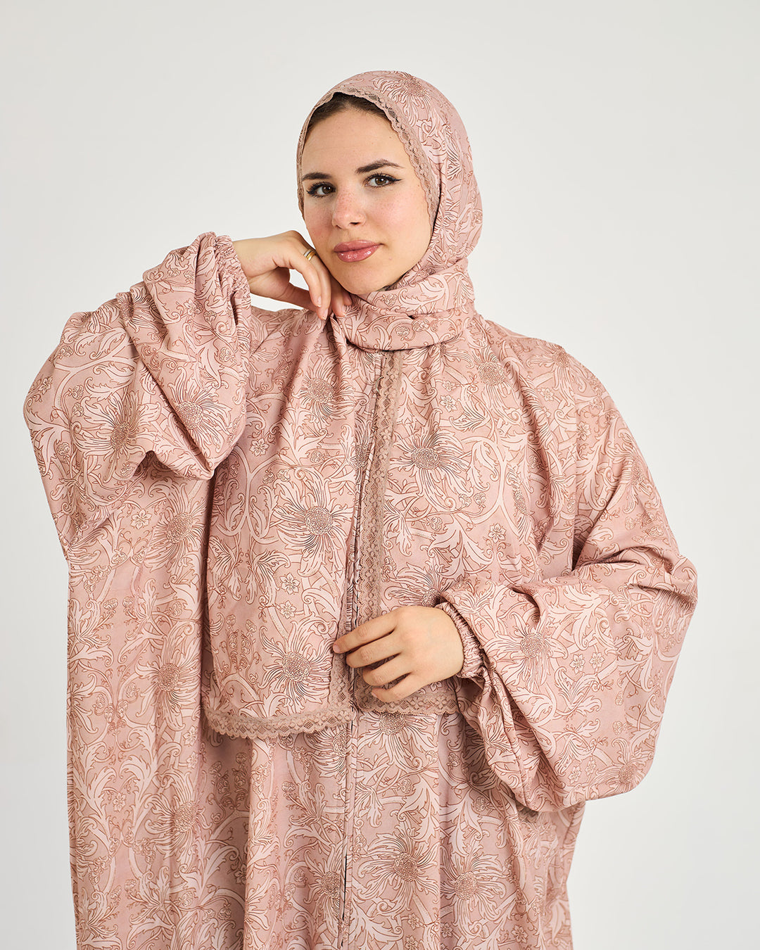 The Istanbul Turkish Abaya - Zip-Front Crepe