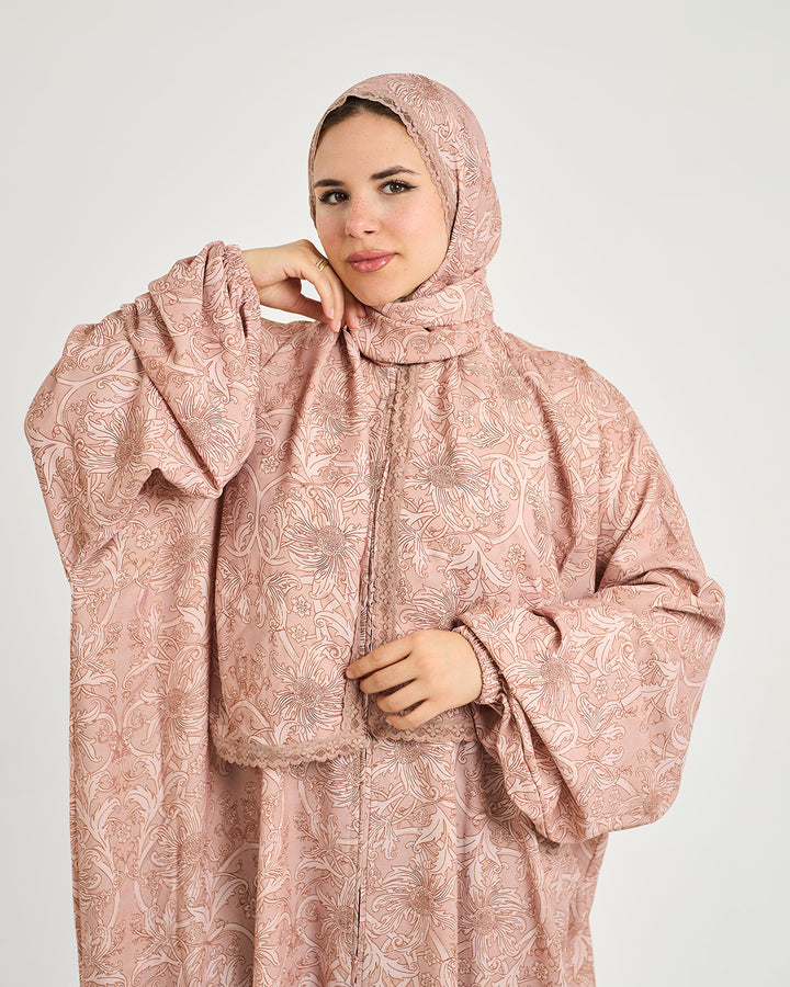 The Istanbul Turkish Abaya - Zip-Front Crepe
