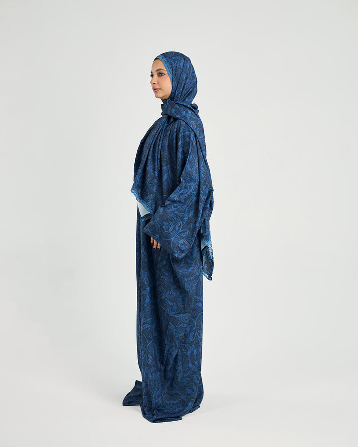 The Istanbul Turkish Abaya - Zip-Front Crepe