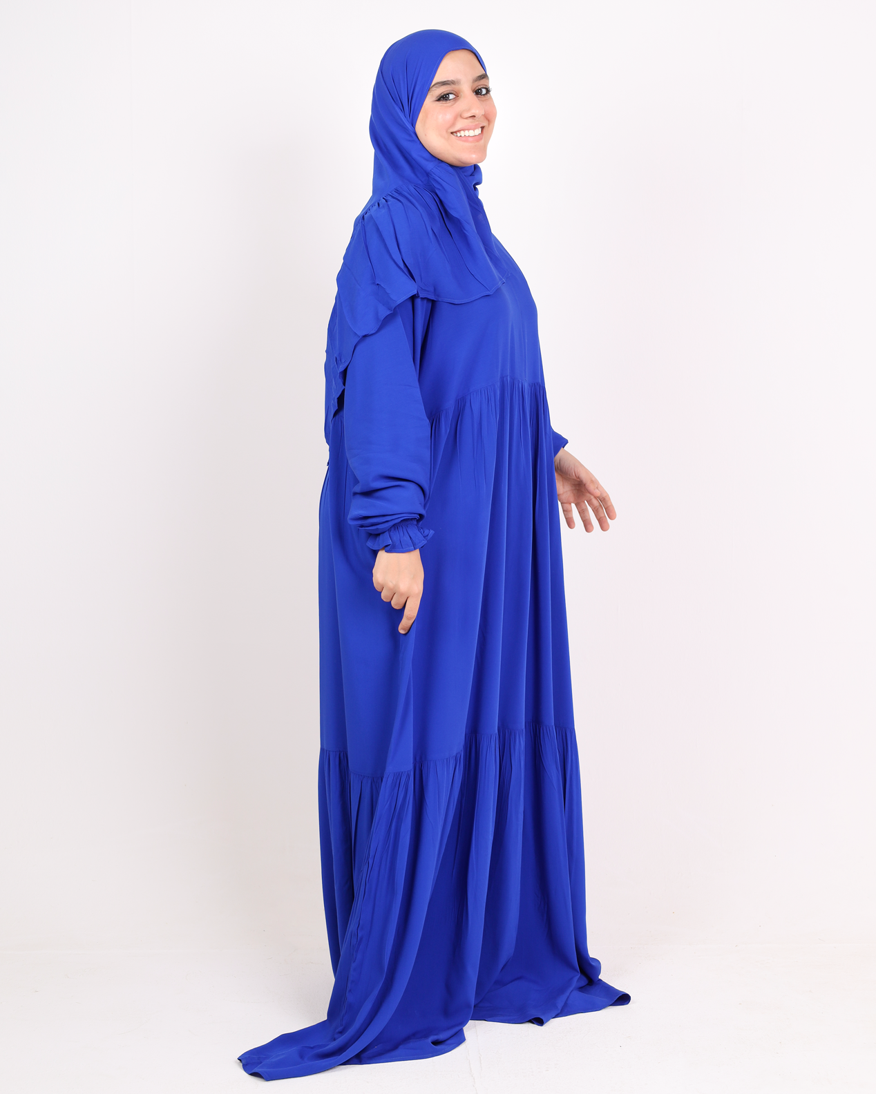 Royal Blue Essdal-Viscose Cotton