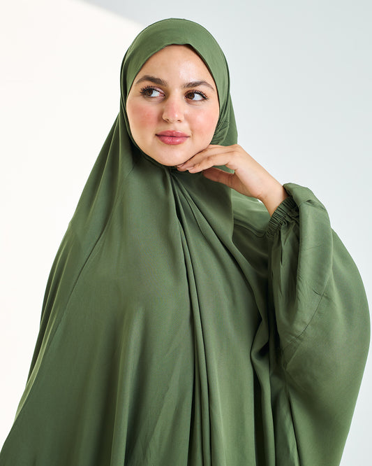 Olive Green Two Pieces Essdal - Viscose Cotton