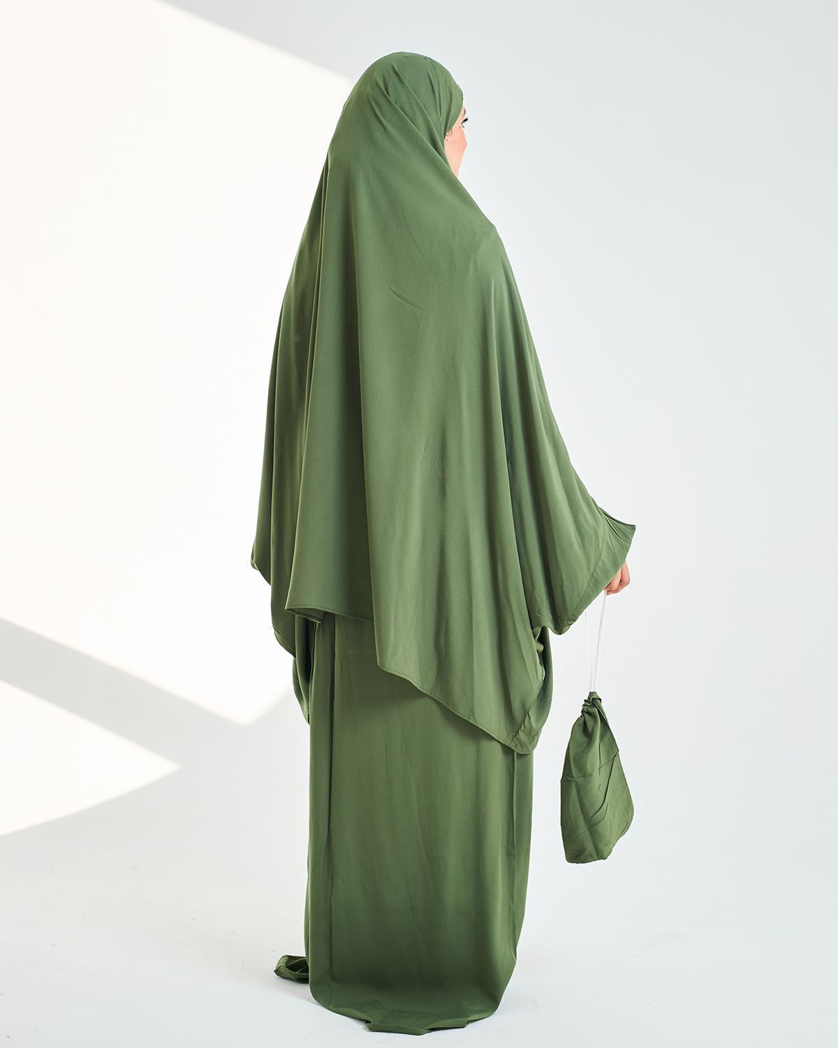 Olive Green Two Pieces Essdal - Viscose Cotton