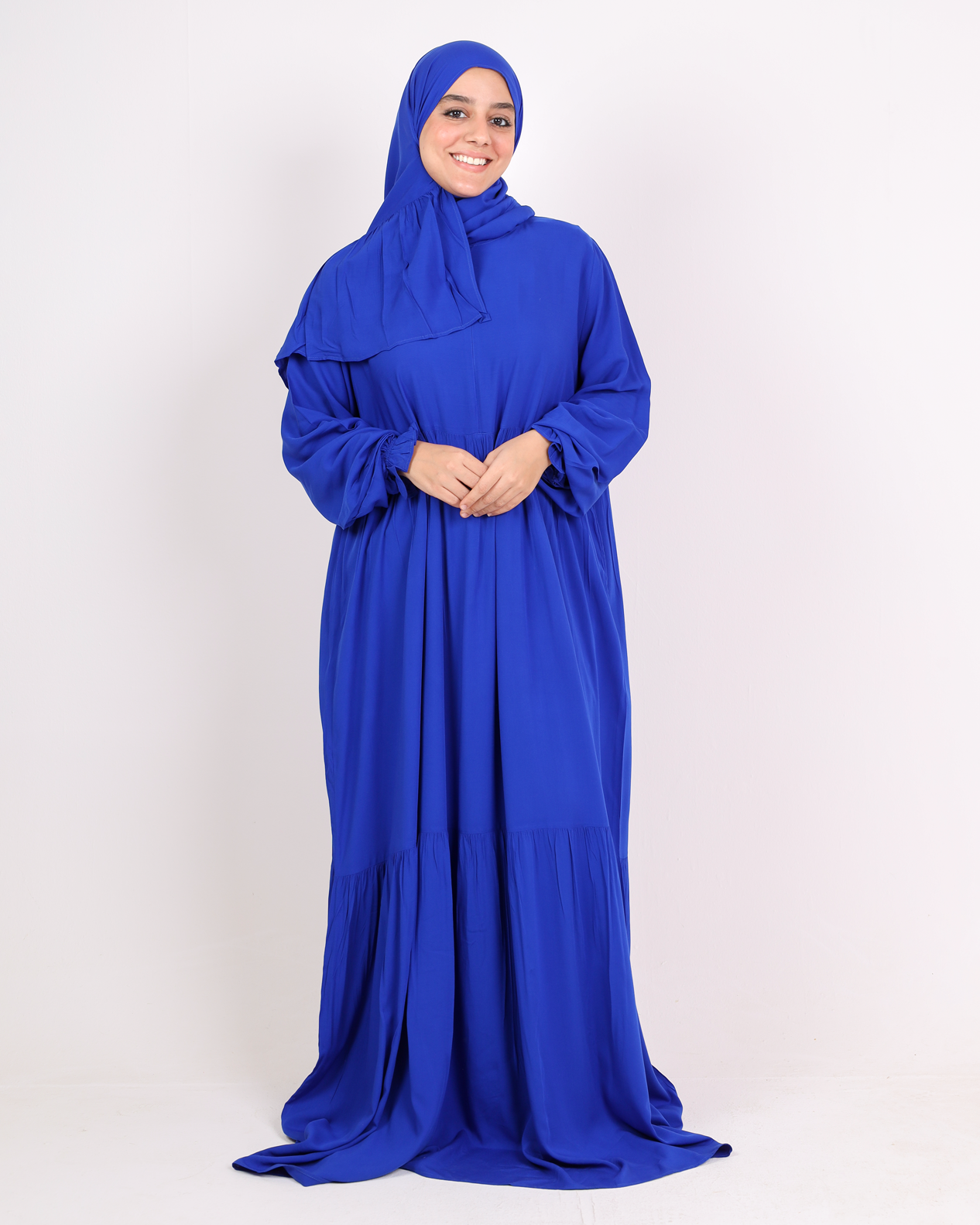 Royal Blue Essdal-Viscose Cotton