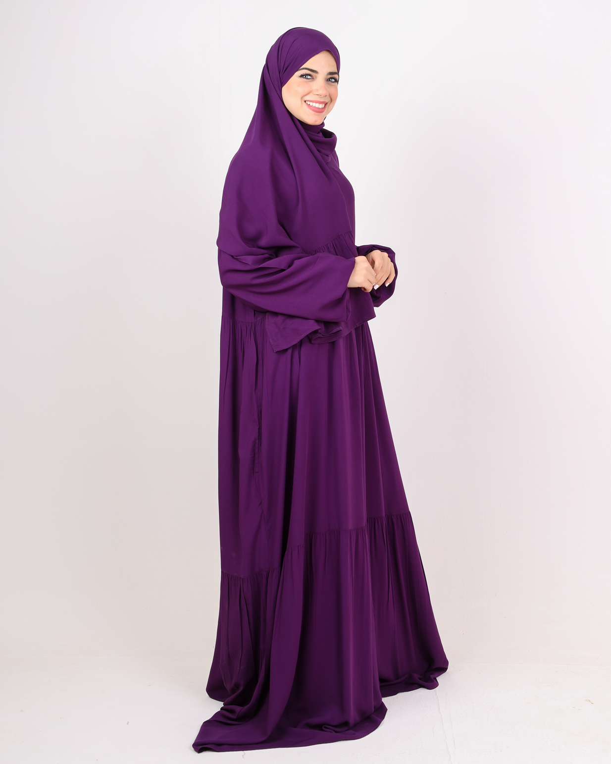 Purple Essdal-Viscose Cotton