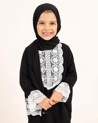 Mini Black Lace Embroidered Essdal