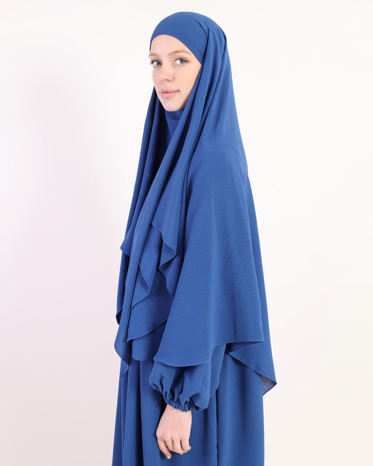 Blue Jeans French Hijab