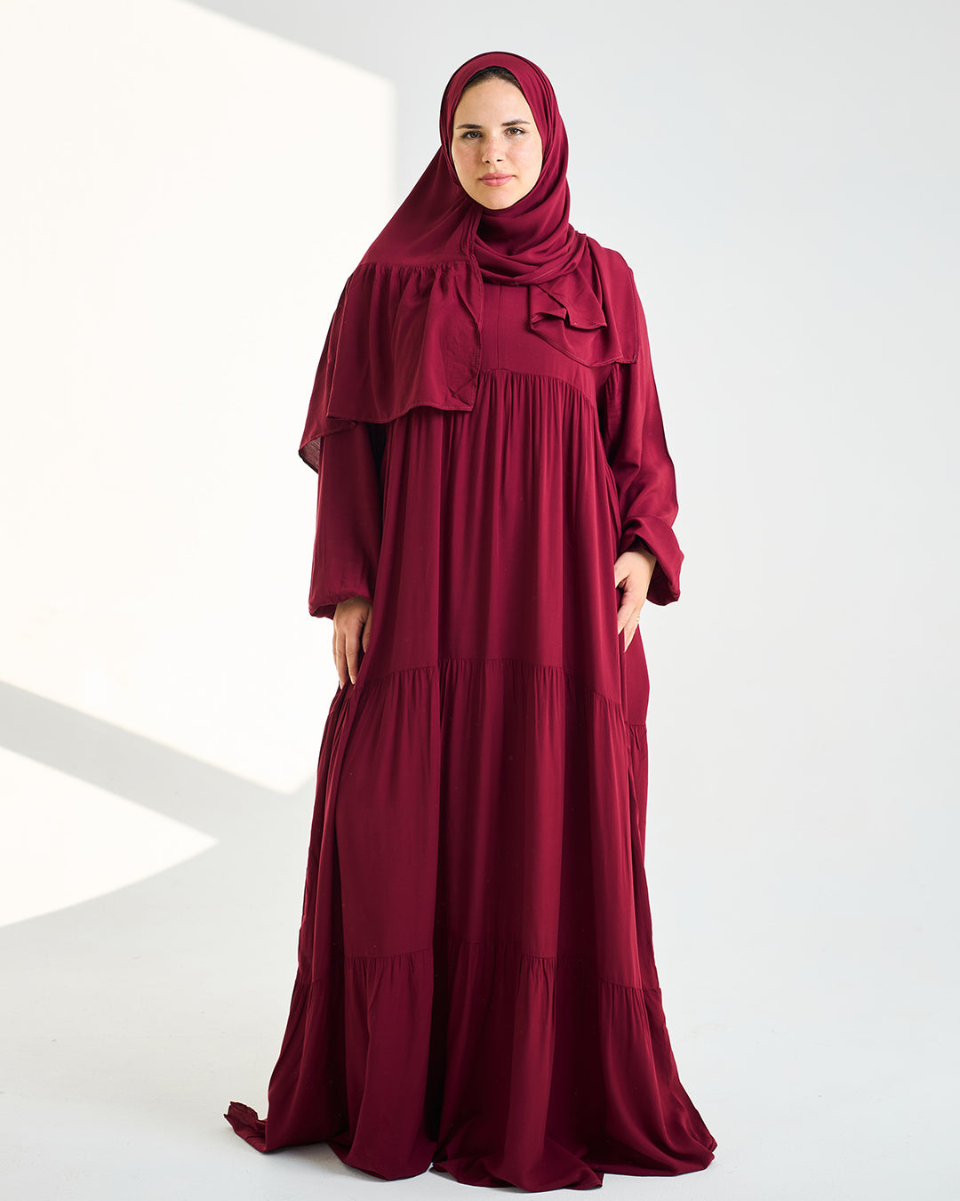 <tc>إسدال أرجواني - فيسكوز قطنإسدال</tc>