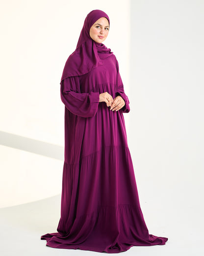 <tc>إسدال أرجواني - فيسكوز قطنإسدال</tc>
