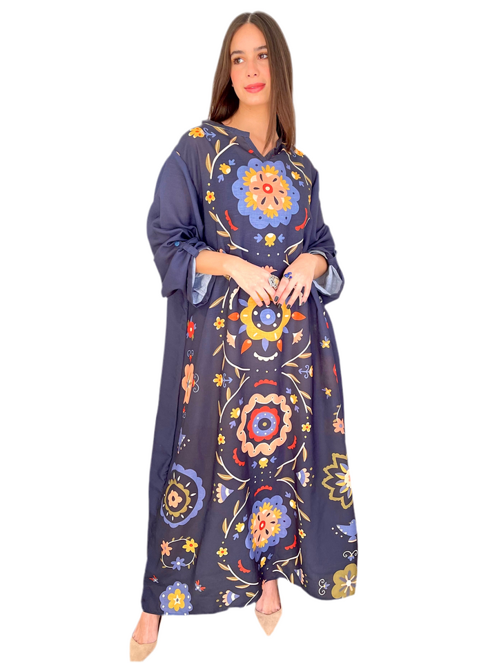 Joy Circles Navy Blue