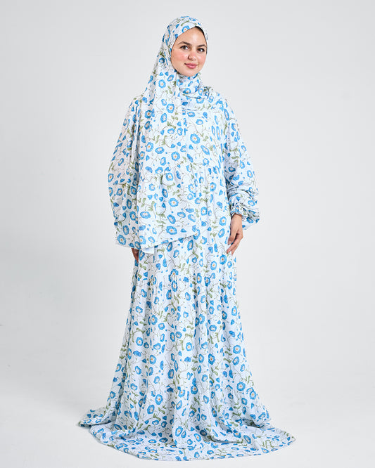 Italian Summer Dress Essdal - Viscose Cotton