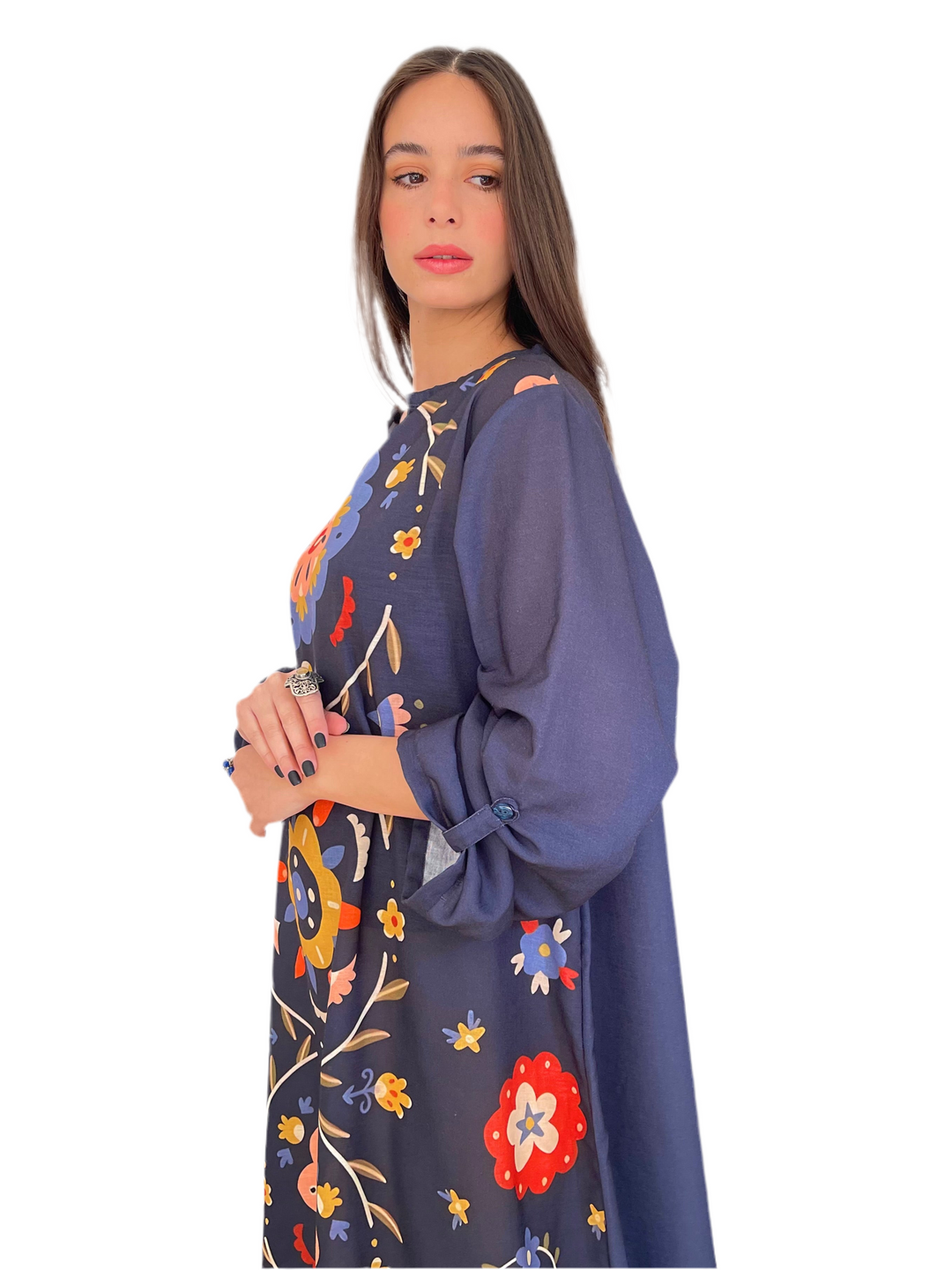 Joy Circles Navy Blue