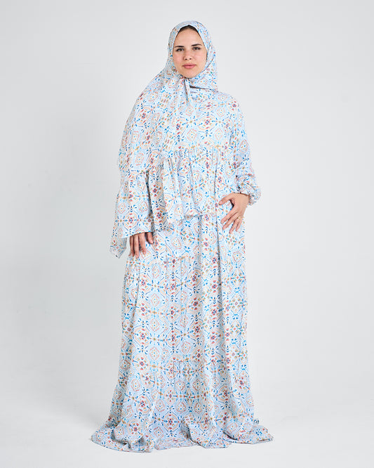 Damascus Dress Essdal - Viscose Cotton