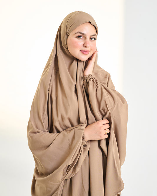 Beige Two Pieces Essdal - Viscose Cotton