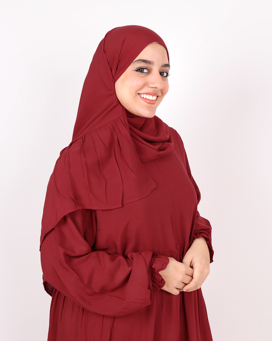 Marron Essdal-Viscose Cotton