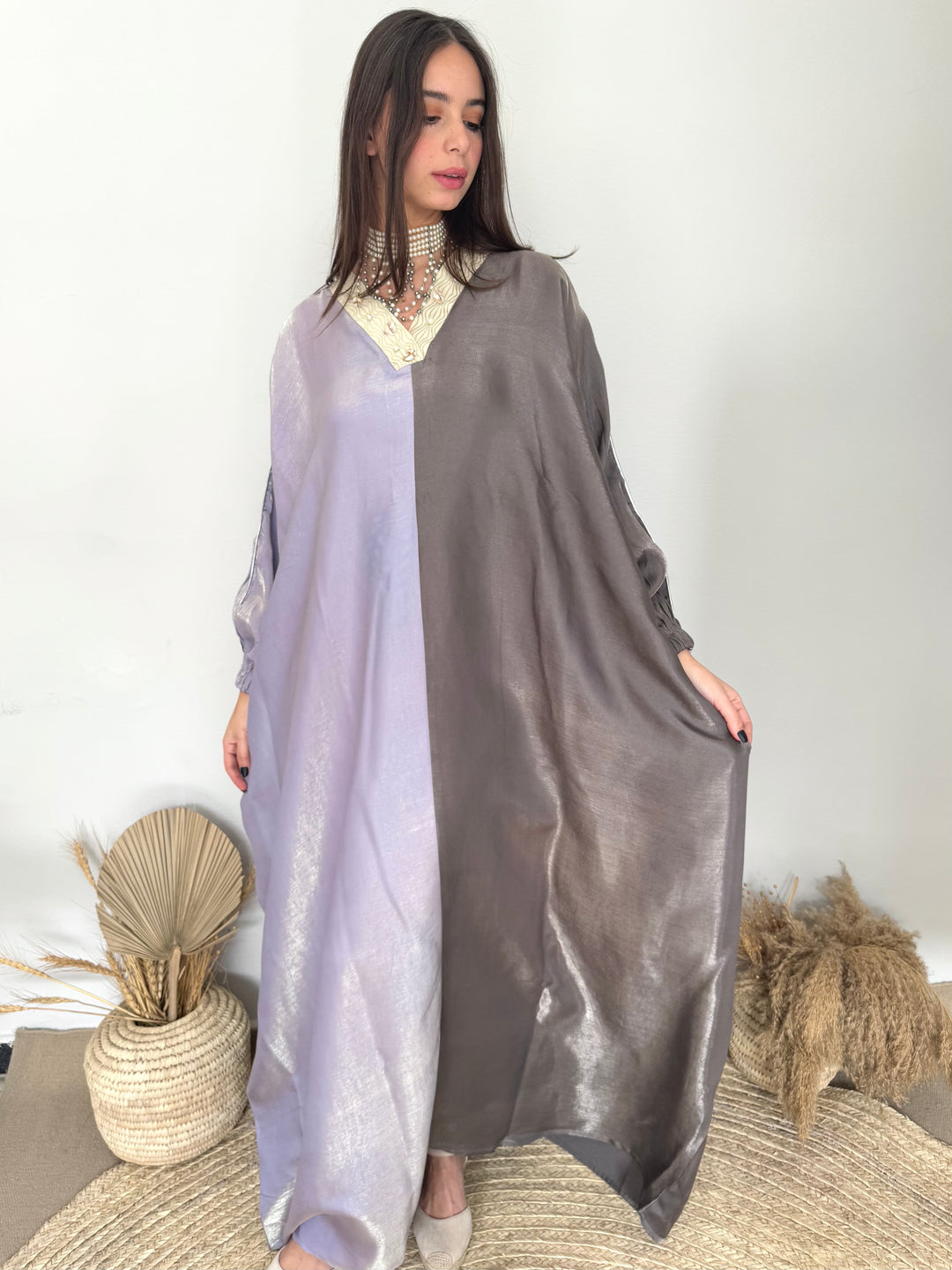 Double Glam “ Lavender and Grey “