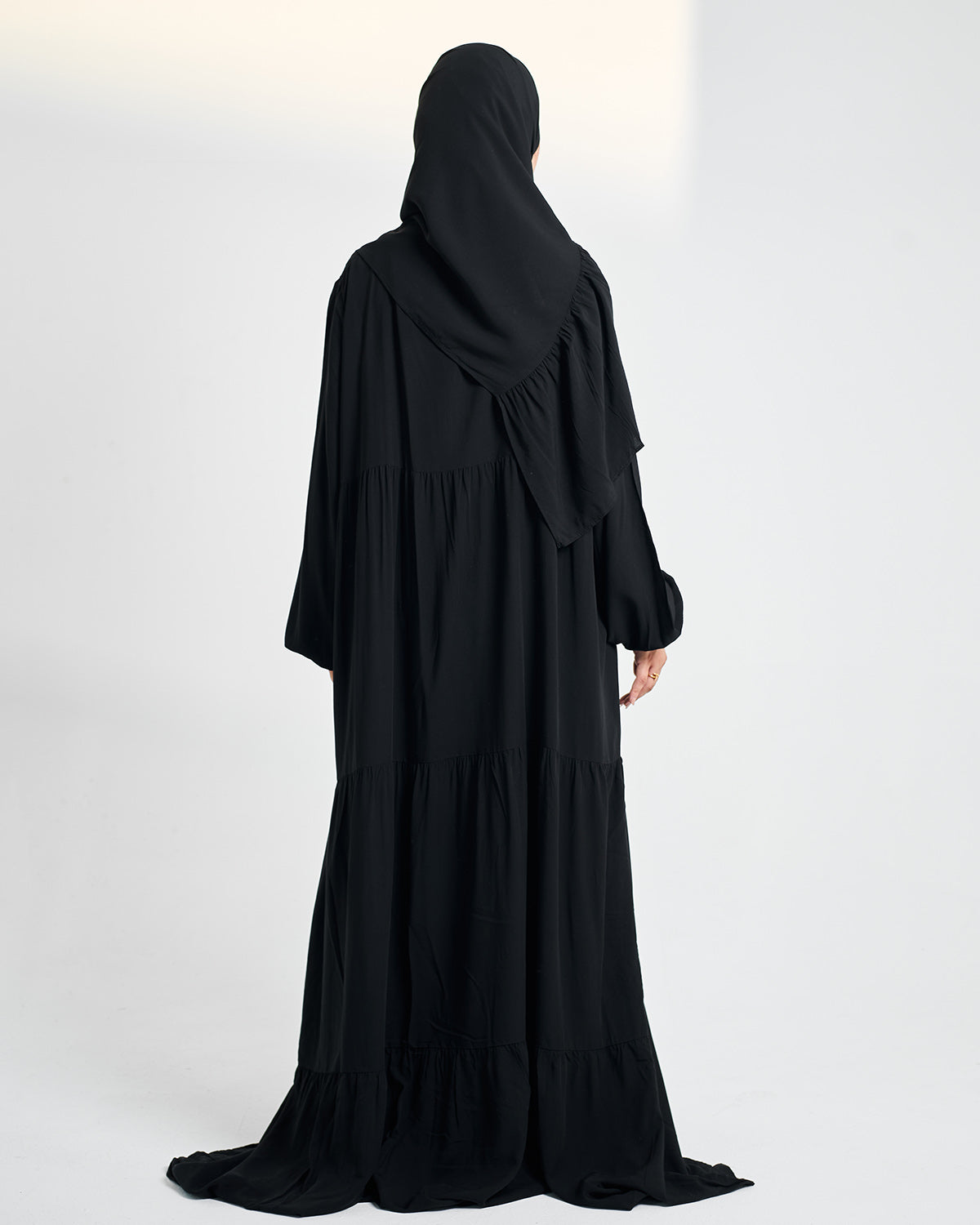 Black Dress Essdal-Viscose Cotton