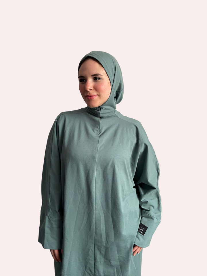 To Go Abaya-Summer Melton